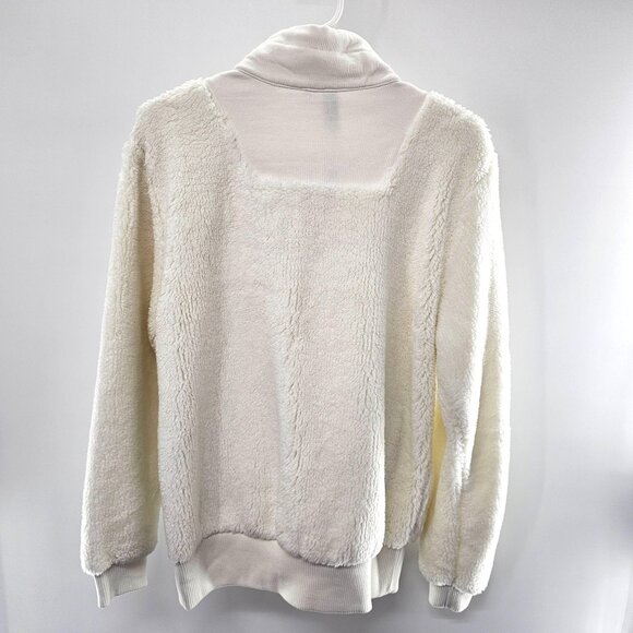 NWT Sweaty Betty Sherpa Quarter Zip Pullover Women's Size‎ Medium - Picture 7 of 7